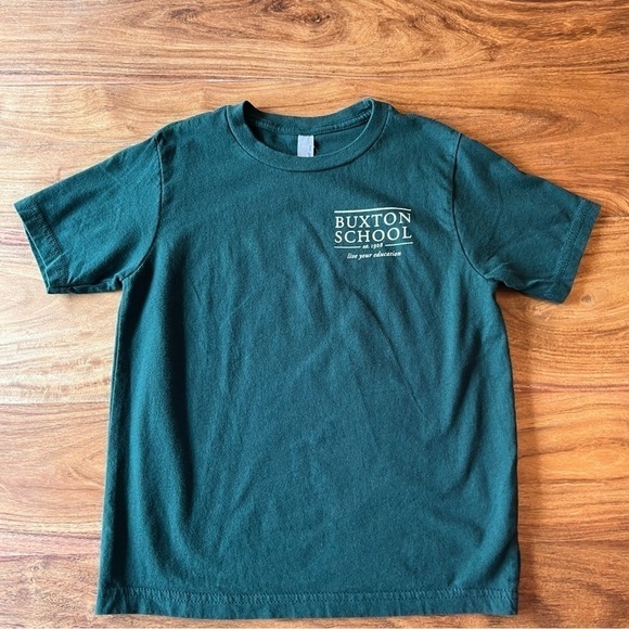 Next Level Apparel Buxton School Green T-Shirt 🏫 💚 - Picture 1 of 4